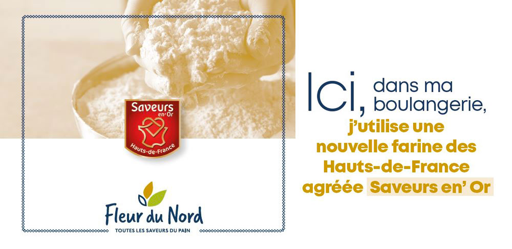 Fleur du Nord Hauts’rigine, une nouvelle farine Saveurs en’Or!