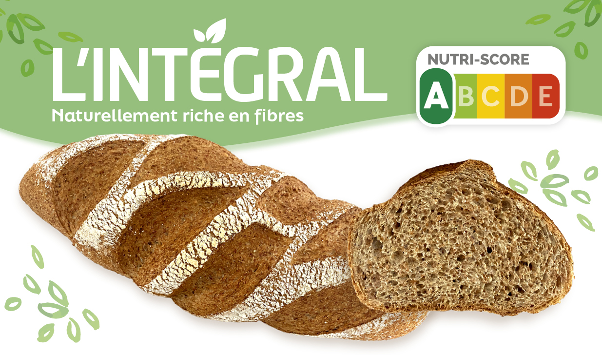 NOUVEAUTÉ : L’INTÉGRAL, NATURELLEMENT RICHE EN FIBRES